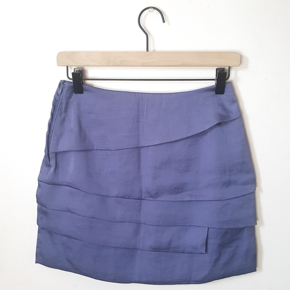 Purple Layered H&M Skirt - Picture 2 of 4